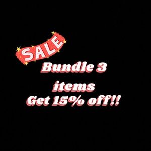 BUNDLE TODAY!!